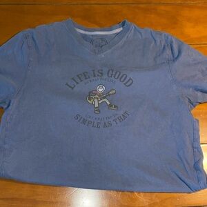 Life Is Good tee
